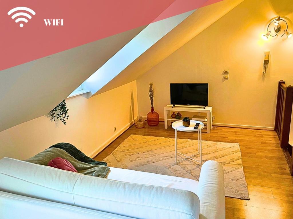 Appart Cosy Renove Avec Ac Hypercentre Nemours Kültér fotó